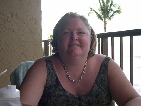 Sheri Jean Hays during a visit to Hawaii in 2008.
