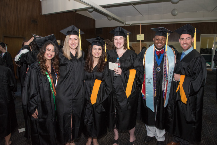 Pictured: Members of the Lewis & Clark Graduate School of Education and Counseling Class of 2016.
