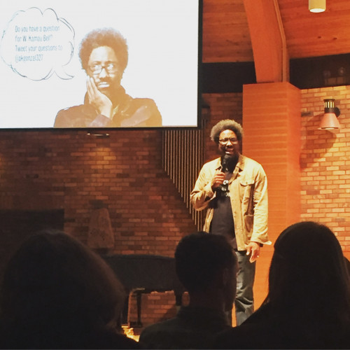 W. Kamau Bell gave us a night of comedy the night before the national election