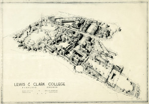 1944: The prospective campus.