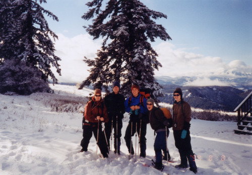 Winter 1993 on Hood