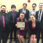 Speech competitors after successful Whitworth tournaments