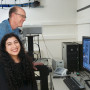 Simran Handa BA '19 works with Greg Hermann, professor of biology and department chair,  on his cell biology research. Handa is one of se...