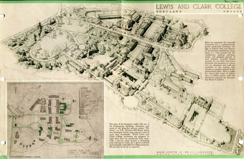 1944 Fir Acres Plan In 1942 Albany College permanently moved to Portland and renamed the institution Lewis & Clark College in honor o...