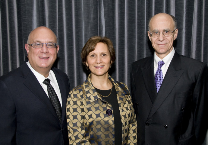 The Hon. Michael H. Simon, U.S. Rep. Suzanne Bonamici, and Dean and Jordan D. Schnitzer Professor of Law Robert Klonoff.