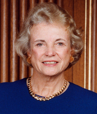 Retired U.S. Supreme Court Justice Sandra Day O'Connor