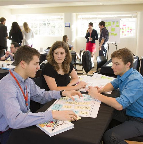 Students participate in Winterim 2013—Entrepreneurship: A Life of Innovation.
