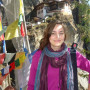 Hillary Patin in Bhutan after her 2011 overseas program in India