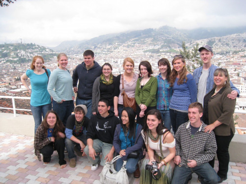 Students in Quito—Ecuador's sprawling capital city. Our students' experiences in places like Quito prompt them to them consider sustain...