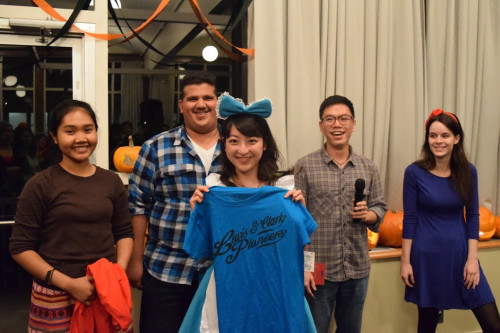 Costume competition finalist! -2015 Pumpkin Carving Party