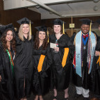 Pictured: Members of the Lewis & Clark Graduate School of Education and Counseling Class of 2016.