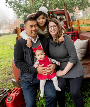 Image of Jimmy Chau and his family.