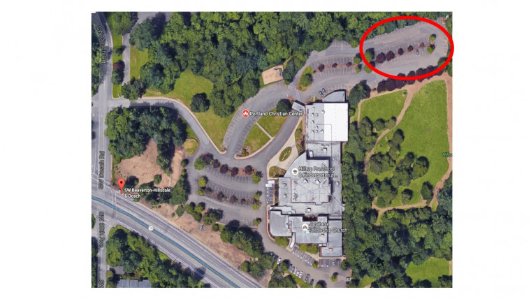 Our new park-and-ride lot is at the Portland Christian Center, 5700 SW Dosch Rd, Portland, OR 97239. Permits for this lot are $10/month.