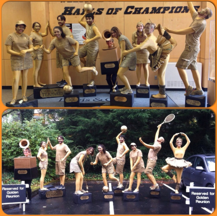 Campus Living takes home the award for best group costume: We are the Champions.