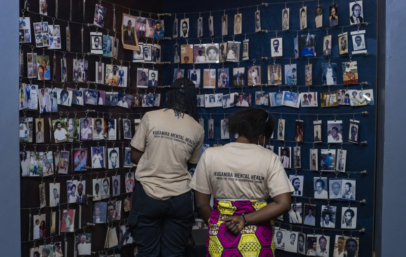 On the final day of the workshop, the picture was taken at the Kigali Peace Community Center (Kigali Genocide Memorial). The image of the...