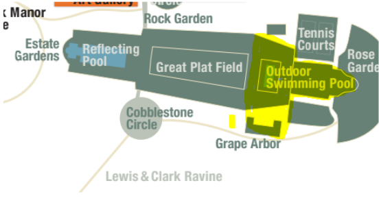 Estate Garden map detail