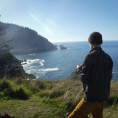 View of the Oregon coastline