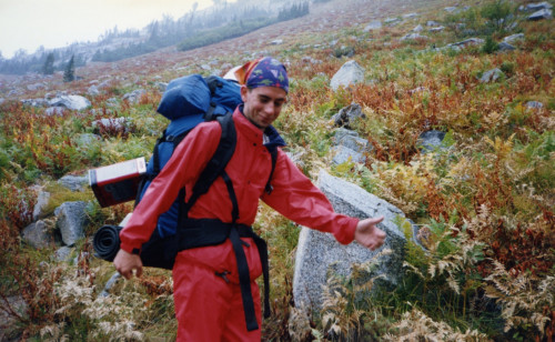 Backpacking in the early 90s