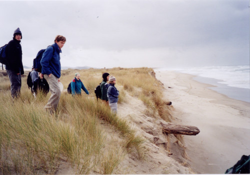 Winter at the beach, 1994