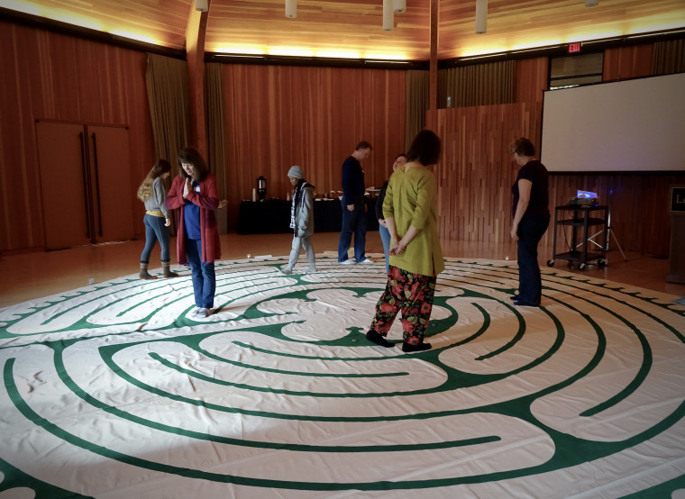 Labyrinth workshop on Sept. 30, 2018