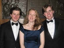 The Irish Times champions, from left: John Engle, Kate Brady, Liam Brophy