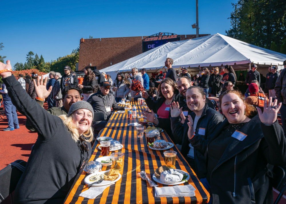 Nearly 700 alumni, parents, and friends returned to Palatine Hill in October for Homecoming and Family Weekend.