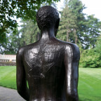 The back of the York statue, near Watzek and the glade. 