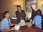 Robert F. Kennedy Jr. signs copies of his new book, Crimes Against Nature, in Frank Manor House.