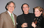 Above: Dean Peter Cookson with Mark Henry MA '99 and his wife, Anne Mendel.