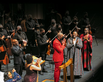 The Oregon Symphony and Portland's Resonance Ensemble joined forces to present the world premiere of An African American Requiem on May 7.