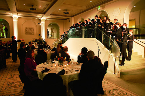 Inaugural Dinner – Cappella Nova provided musical entertainment.