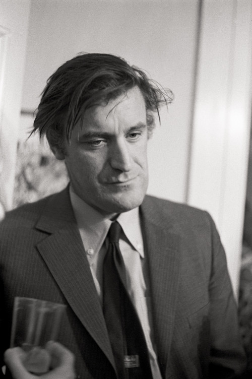 Ted Hughes, Washington D.C., spring 1971. One of the greatest poets of his generation, Hughes was an early admirer of Stafford's poe...
