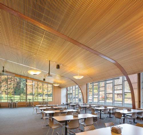 Lewis & Clark renovates Fields Dining Hall, the largest dining facility on campus.