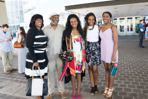2016 CAS Graduate and family