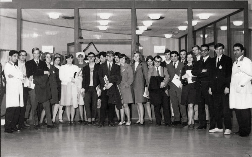1968: One of the more unusual sites the 1968 Iran program students visited was Tehran University's nuclear research reactor.