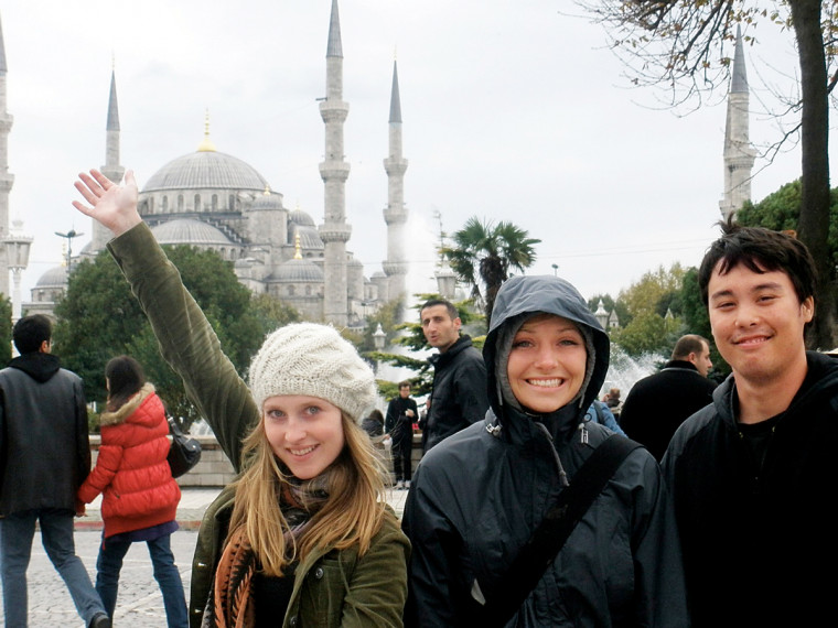 Students on our study abroad program