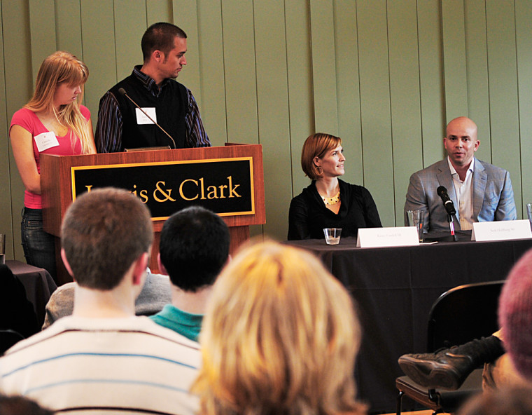 This spring, Lewis & Clark's Student Alumni Association hosted several student-alumni events, focusing on specific career fields...