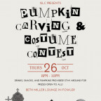 Pumpkin Carving and Costume Contest Poster