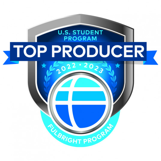 Fulbright top producer badge