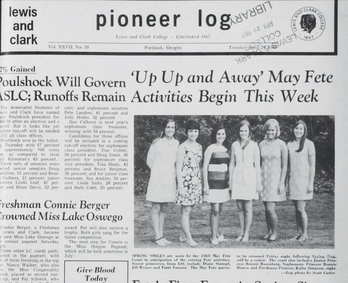 Pioneer Log April 12, 1969