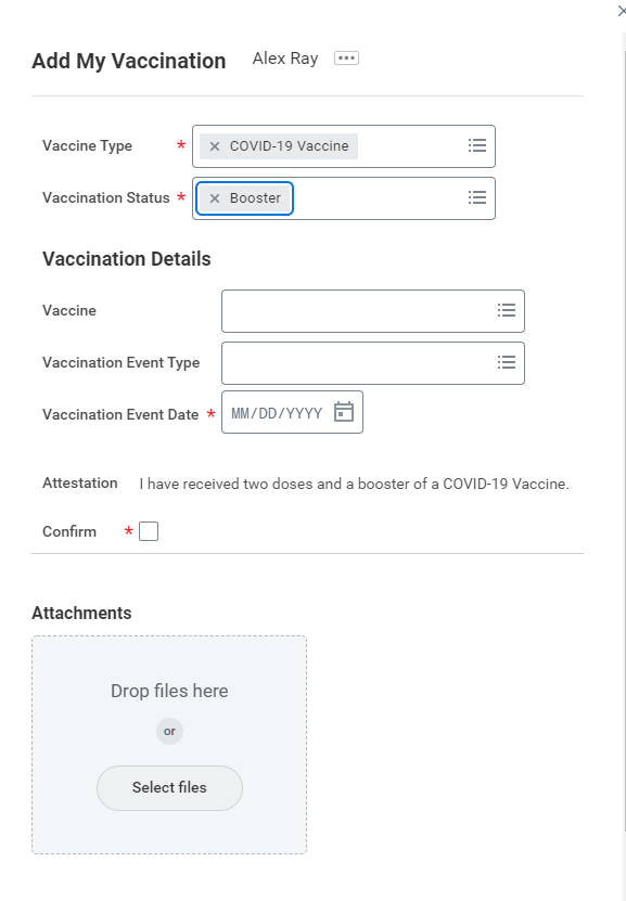 Vaccination Information