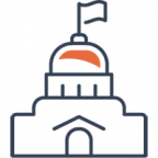 Government building clipart