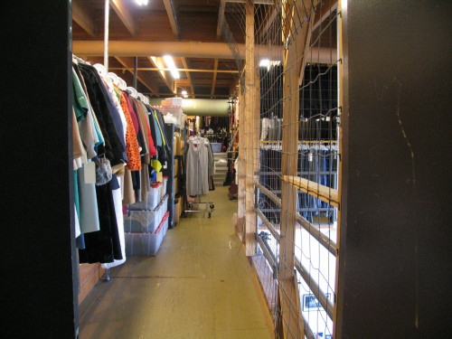 Costume Loft Storage