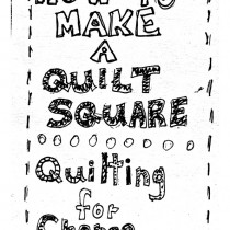 How to Make a Quilt Square