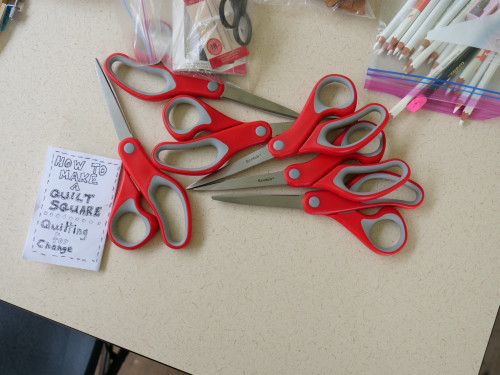 Plenty of scissors!