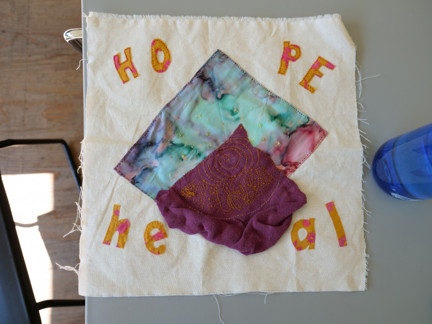 Quilting For Change event held on September 1, 2021