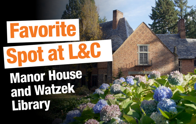 Check out the Manor House, which is on the National Register of Historic Places, and Watzek Library--some of our students' favorite spots...