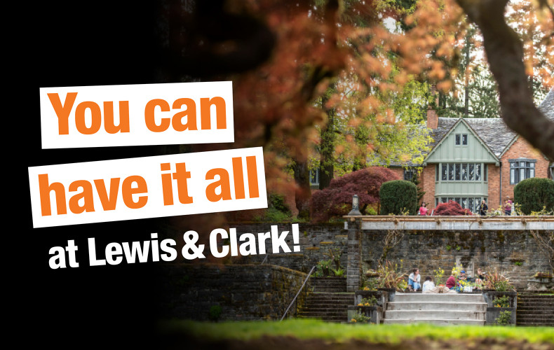 This could be your home. Join us at Lewis & Clark!