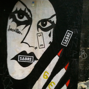 Graffiti image by Kaye Blankenship BA '12, taken in New York City