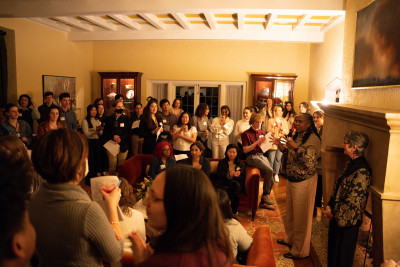 Peer Collective Summit reception at Cooley House, hosted by President Robin Holmes-Sullivan and Kathy Holmes-Sullivan.